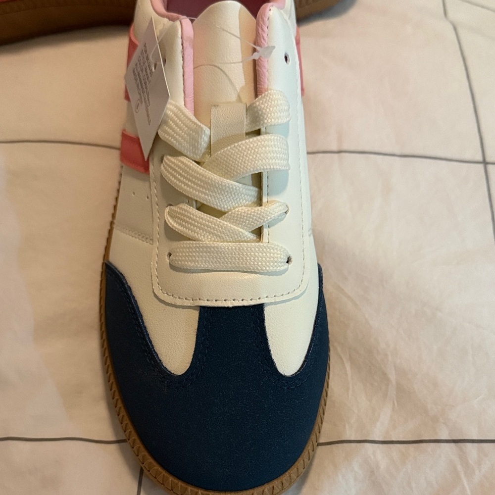 La Sheehah Navy and Pink Sneakers Size 8 - Picture 5 of 6